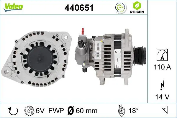 generátor VALEO 440651