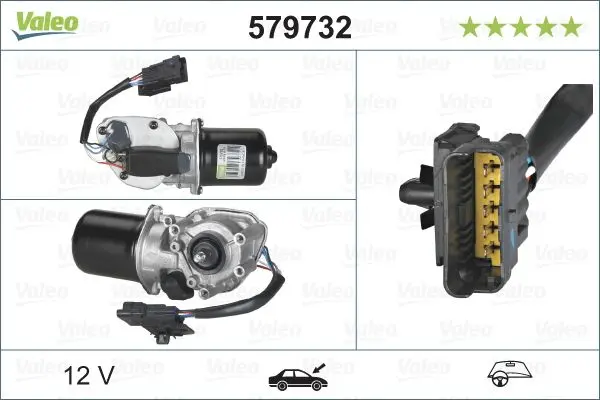Motor stěračů VALEO 579732