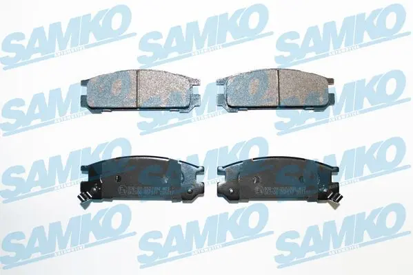 SAMKO Sada brzdových destiček, kotoučová brzda 5SP517