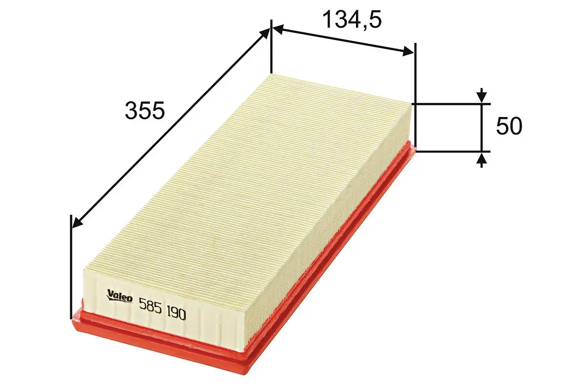 VALEO Vzduchový filtr 585190