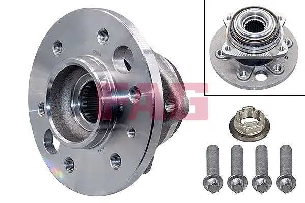 Sada ložisek kol Schaeffler FAG 713 6681 10