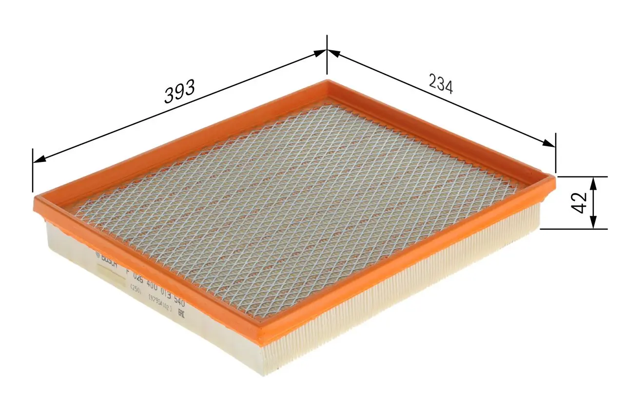 Vzduchový filtr BOSCH F 026 400 013