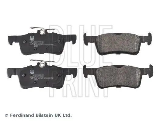 Sada brzdových destiček, kotoučová brzda BLUE PRINT ADF124238