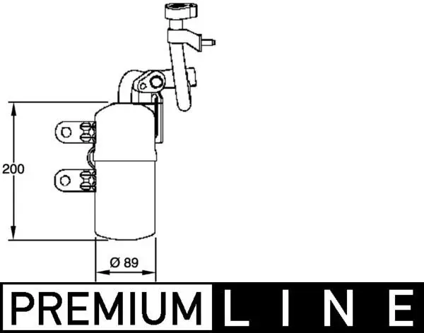 Sušárna, klimatizace MAHLE AD 280 000P