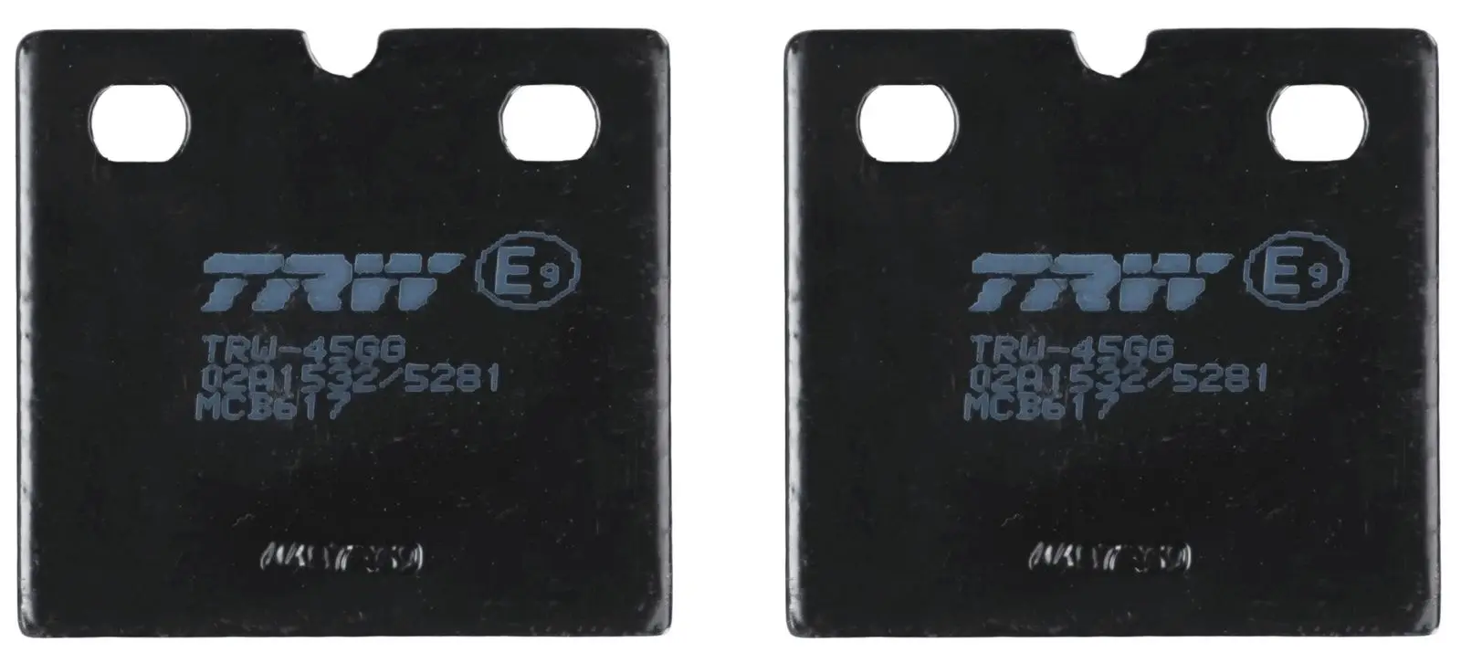 TRW ZF brzdové destičky KH171 organické BMW R65 89-93, K75 S/RT 89-96, R80 /RT 89-95, K100 /RT/RS/LT 88-96 přední (TRW ZF brzdové destičky KH171)