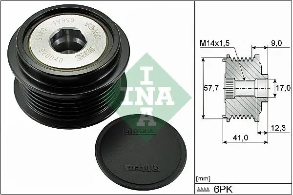 Předstihová spojka Schaeffler INA 535 0313 10