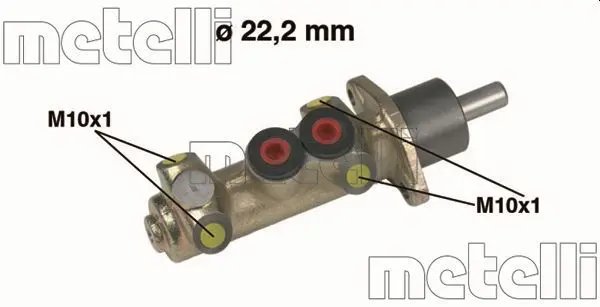 Hlavní brzdový válec METELLI 05-0208