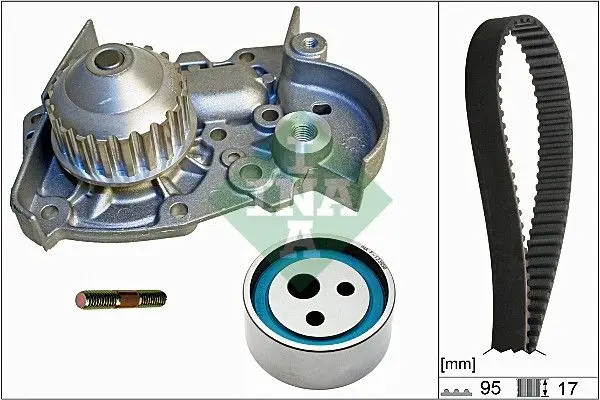 Vodní pumpa + sada ozubeného řemene Schaeffler INA 530 0018 31