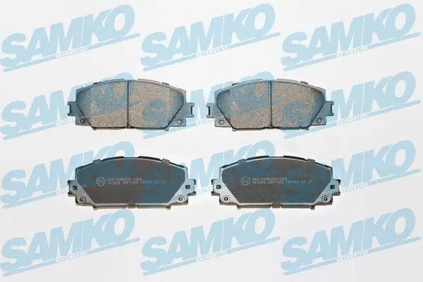 Sada brzdových destiček, kotoučová brzda SAMKO 5SP1333