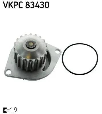 SKF Vodní čerpadlo, chlazení motoru VKPC83430
