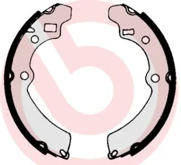 Sada brzdových čelistí BREMBO S 79 512