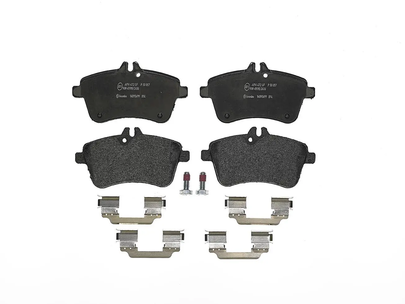 Sada brzdových destiček, kotoučová brzda BREMBO P 50 057