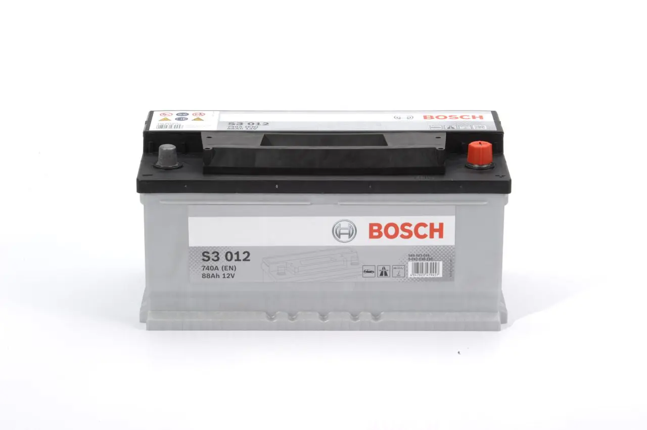 Autobaterie Bosch S3, 12V, 88Ah, 740A, S3 012