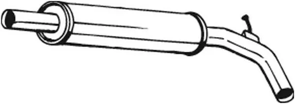 Střední tlumič výfuku BOSAL 227-461