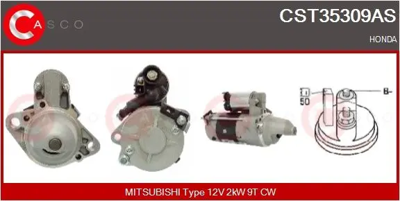 Startér CASCO CST35309AS