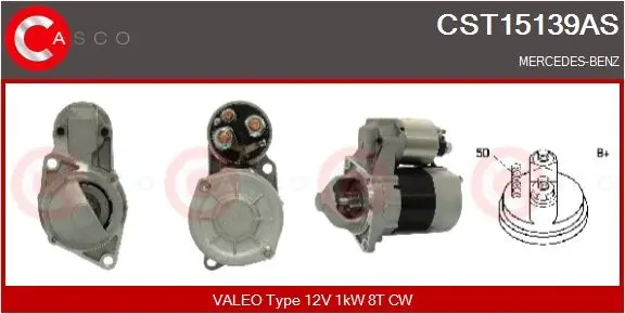 Startér CASCO CST15139AS