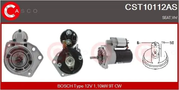 Startér CASCO CST10112AS
