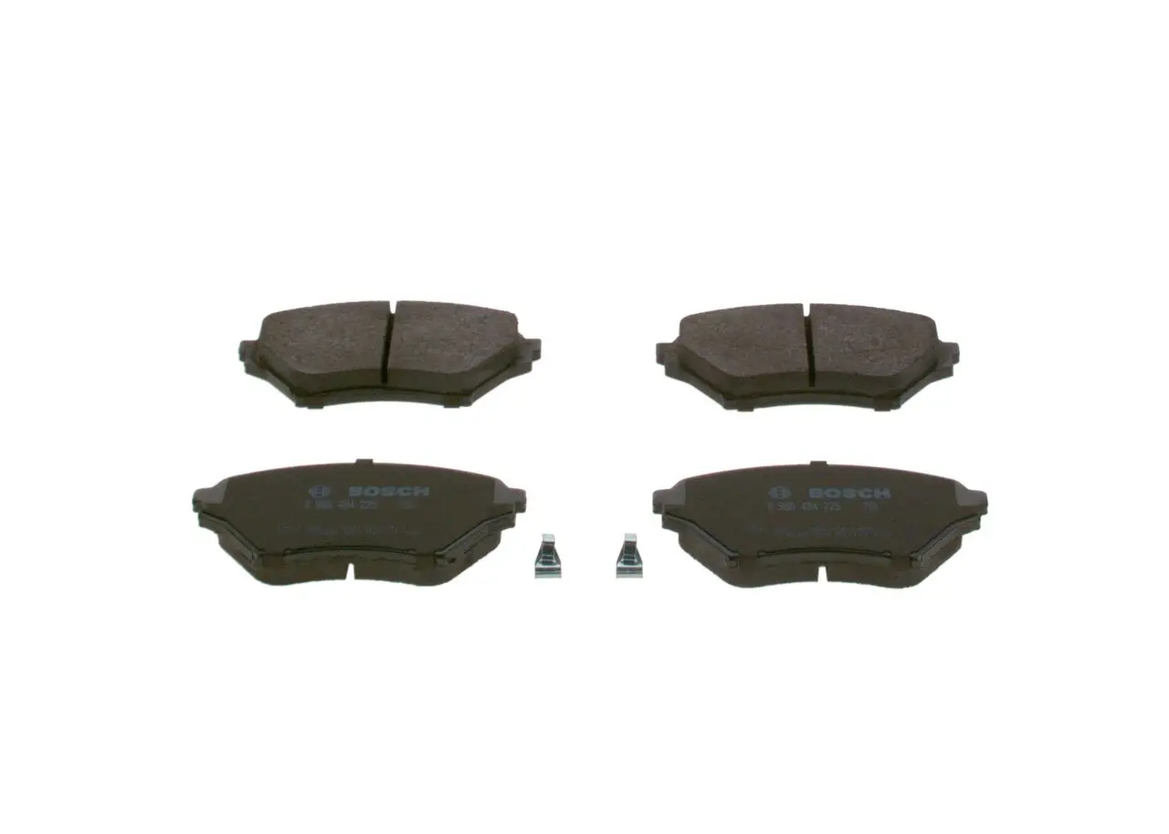BOSCH Sada brzdových destiček, kotoučová brzda 0986494225