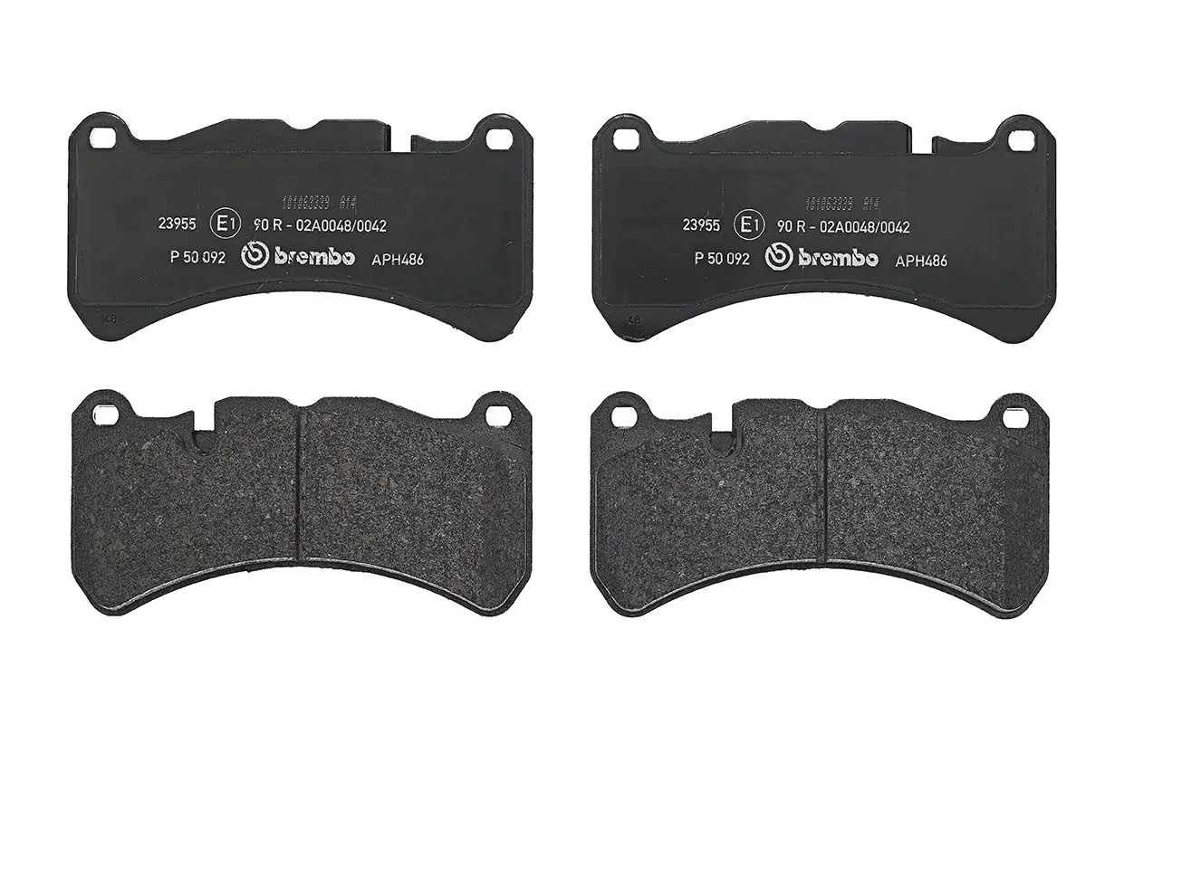 Sada brzdových destiček, kotoučová brzda BREMBO P 50 092