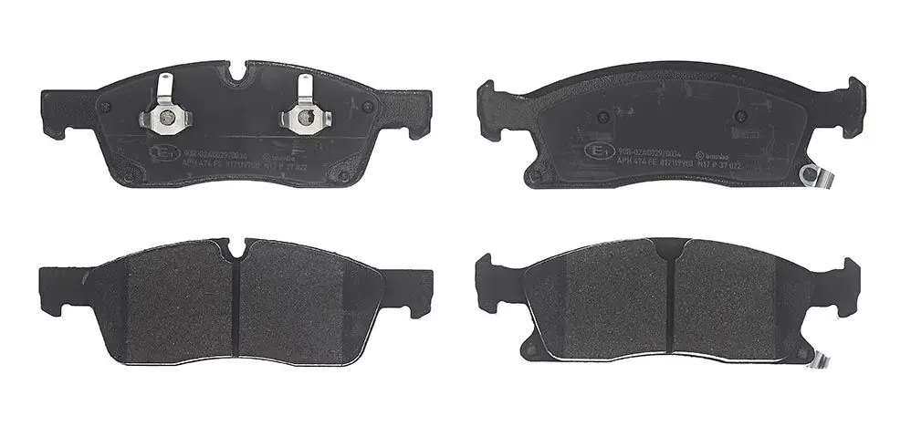 Sada brzdových destiček, kotoučová brzda BREMBO P 37 022