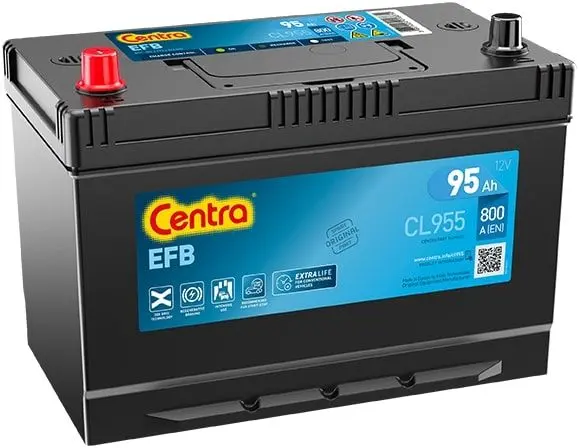 Startovací baterie CENTRA CENTRA EFB CL955