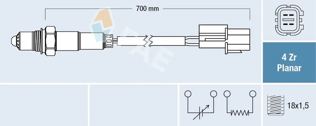 Lambda sonda FAE 77685