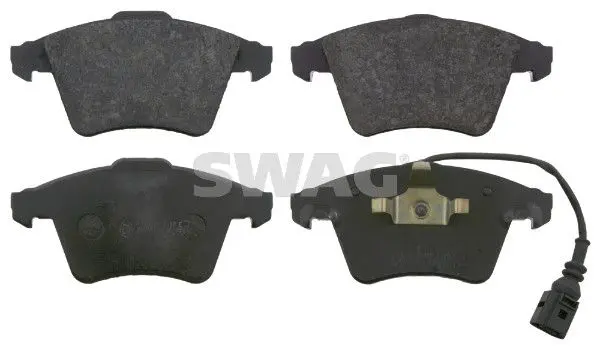 Sada brzdových destiček, kotoučová brzda SWAG 30 91 6462