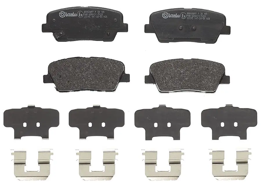Sada brzdových destiček, kotoučová brzda BREMBO P 30 105