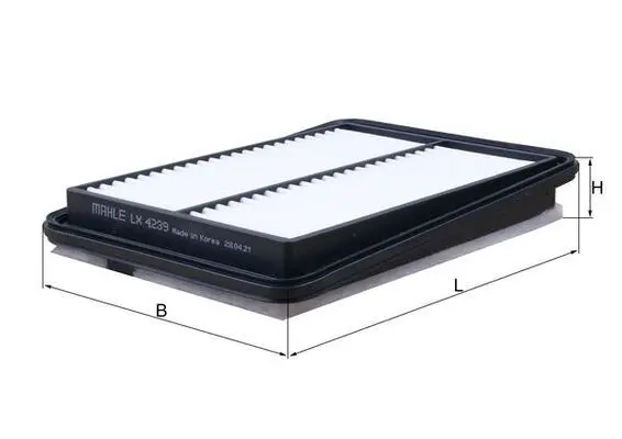 Vzduchový filtr MAHLE LX 4239