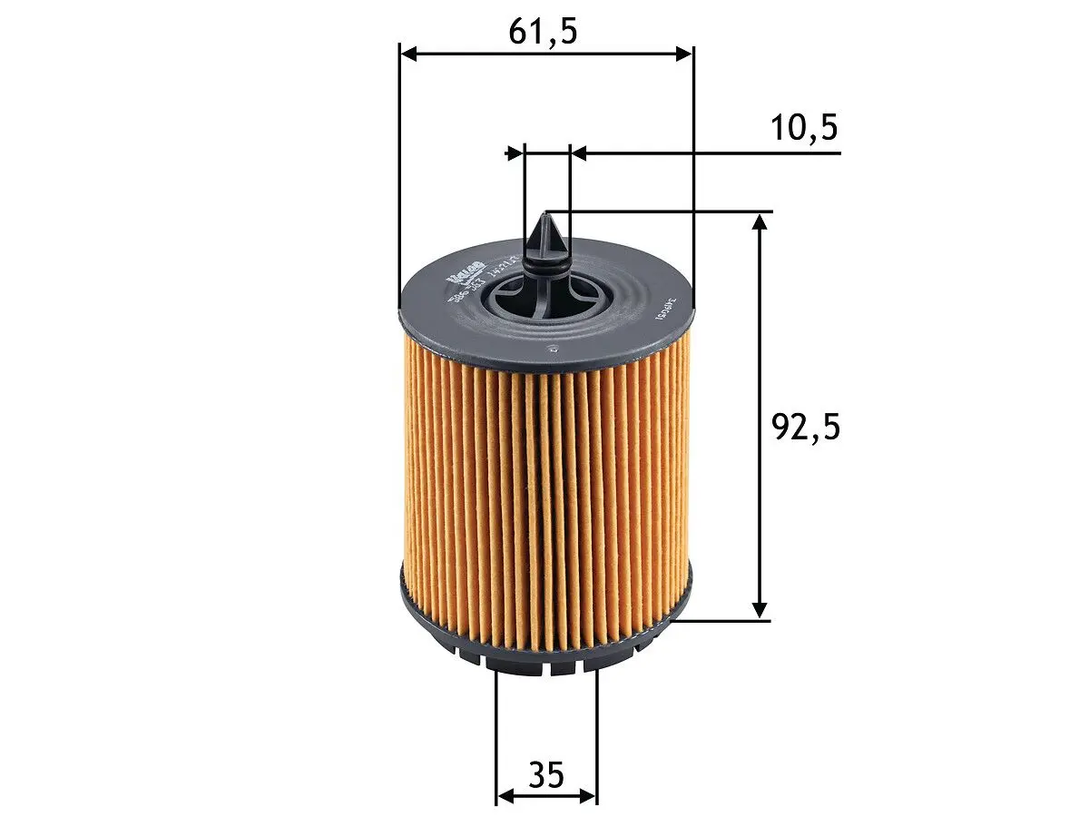 VALEO Olejový filtr 586563