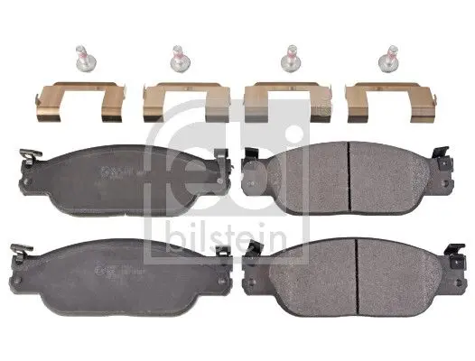 FEBI BILSTEIN Sada brzdových destiček, kotoučová brzda 116088