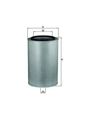Vzduchový filtr MAHLE LX 273