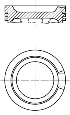 Píst MAHLE 033 14 00