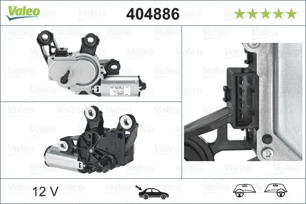 VALEO Motor stěračů 404886