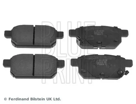 Sada brzdových destiček, kotoučová brzda BLUE PRINT ADK84238
