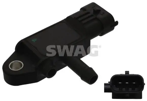Senzor, tlak výfukového plynu SWAG 70 94 4337