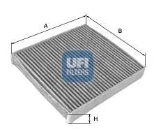 UFI Filtr, vzduch v interiéru 5415600