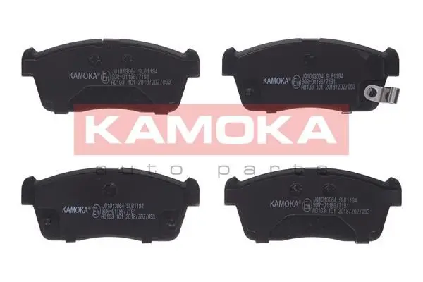 Sada brzdových destiček, kotoučová brzda KAMOKA JQ1013064