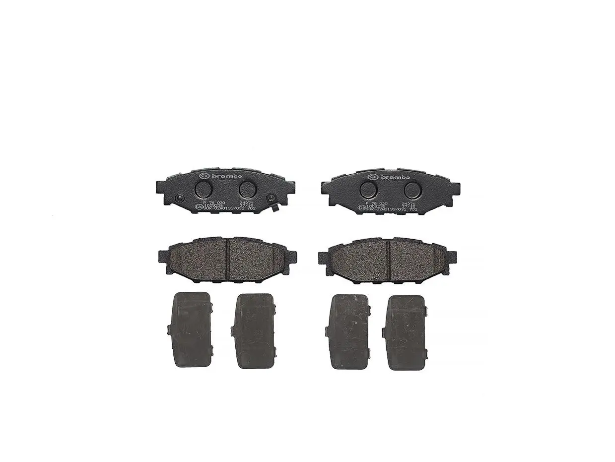 Sada brzdových destiček, kotoučová brzda BREMBO P 78 020
