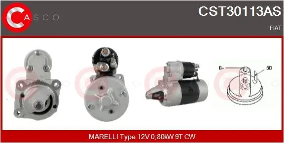 Startér CASCO CST30113AS