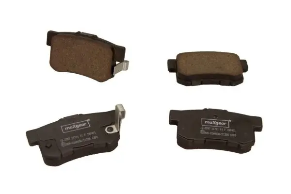 Sada brzdových destiček, kotoučová brzda MAXGEAR 19-3387