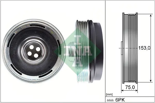 Řemenice, klikový hřídel Schaeffler INA 544 0169 10
