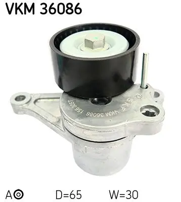 SKF Napínací kladka, žebrovaný klínový řemen VKM36086