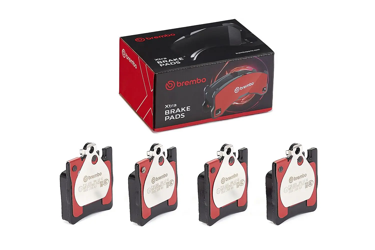Sada brzdových destiček, kotoučová brzda BREMBO P 50 033X