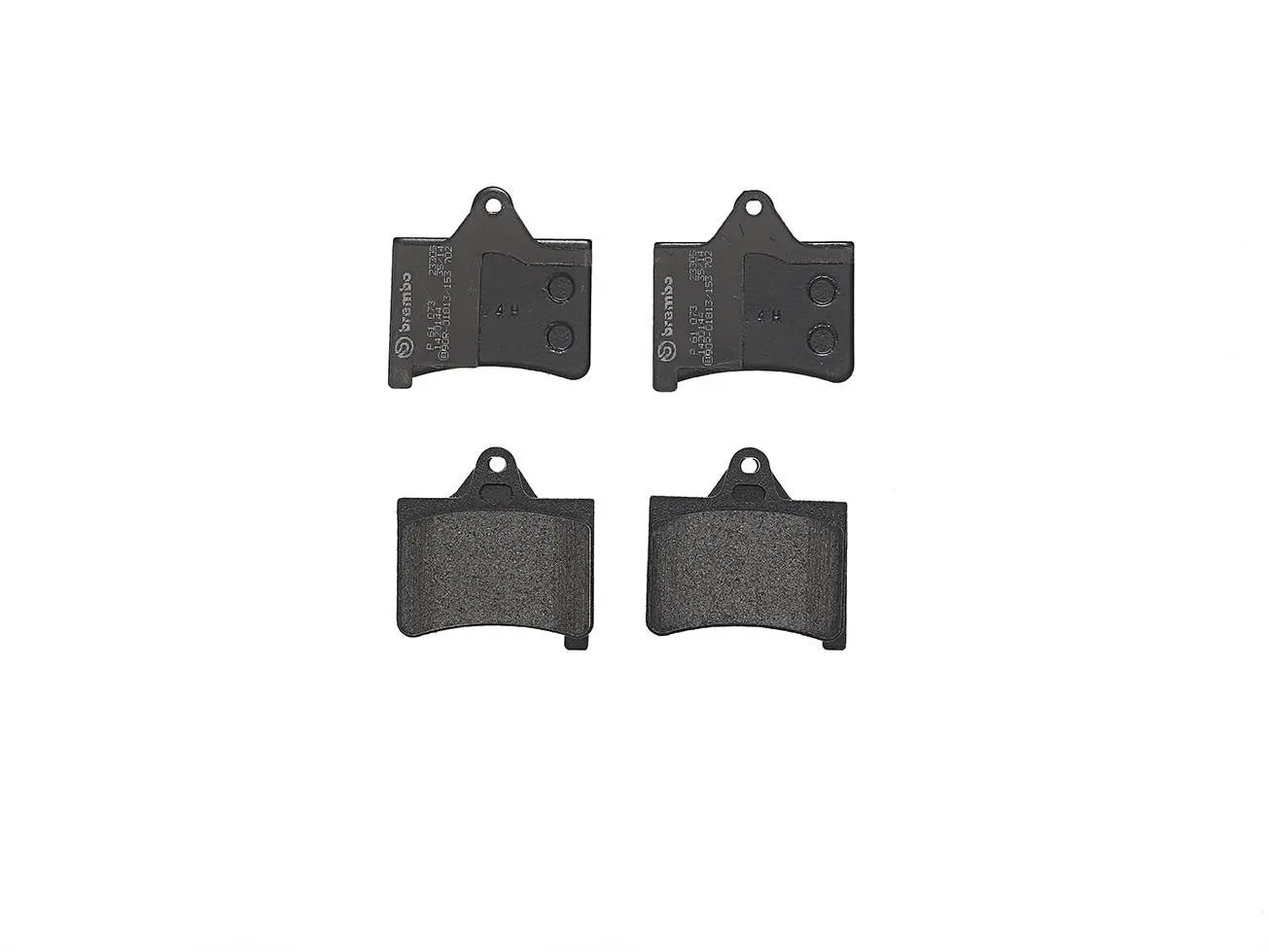 Sada brzdových destiček, kotoučová brzda BREMBO P 61 073