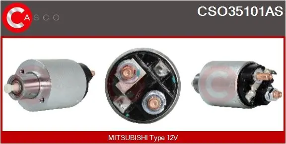 Elektromagnetický spínač, startér CASCO CSO35101AS