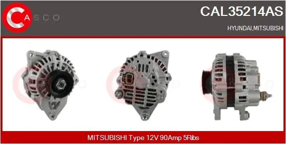 generátor CASCO CAL35214AS