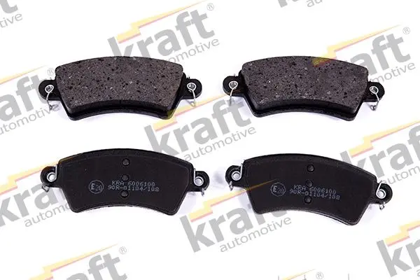 Sada brzdových destiček, kotoučová brzda KRAFT AUTOMOTIVE 6006100