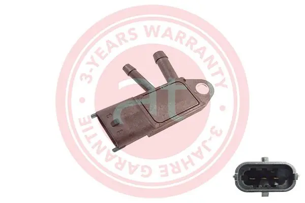 Senzor, tlak výfukového plynu at autoteile germany at11483