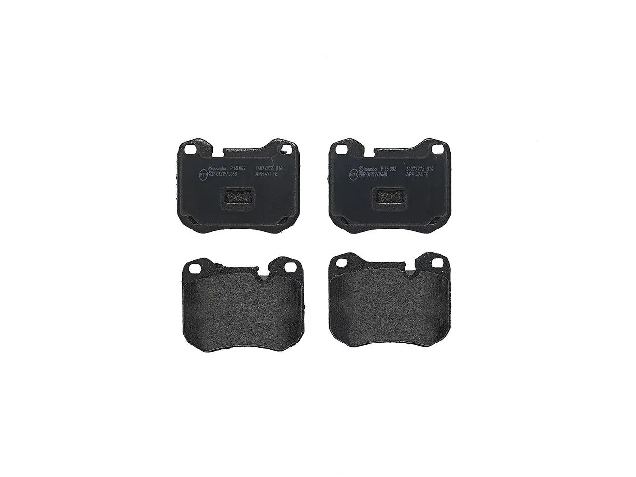 Sada brzdových destiček, kotoučová brzda BREMBO P 65 002